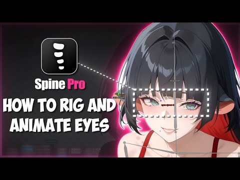 👁️Tutorial About How To Animate Eyes. Spine Pro 2d.👁️@yuphi_kid
