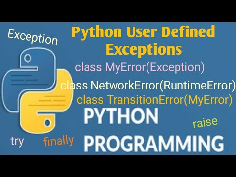 39 Python User Defined Exceptions Tutorial For Beginners Python Tutorial For Beginners Python