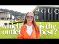 EUROPE'S BEST OUTLET - LUXURY SHOPPING 50% OFF: GUCCI, PRADA, YSL & MORE