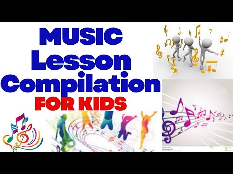 Music Lesson Compilation for Kids ||Music notes || Music Terms|| Dotted notes|| Music for Kids||