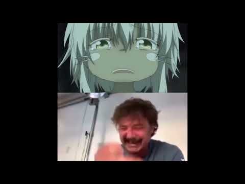 Pedro Pascal crying Nanachi and Mitty- Made in Abyss