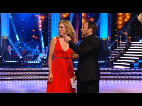 David Hellenius ansiktsplask på dansgolvet - Let's Dance (TV4)