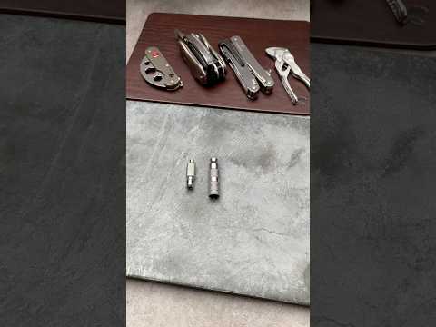 How to assemble a travel safety razor 🧰 #travel #travelgear