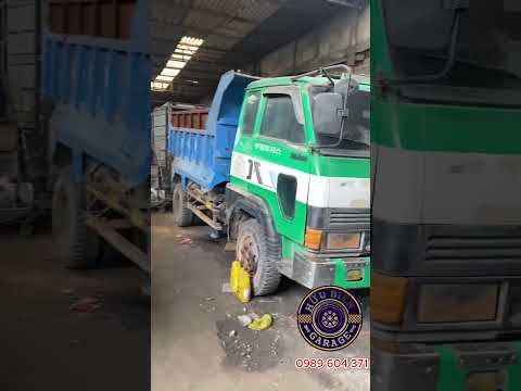 Bảo dưỡng gầm và đồng Sơn xe tải I Gara Hữu Biên I 0989604371