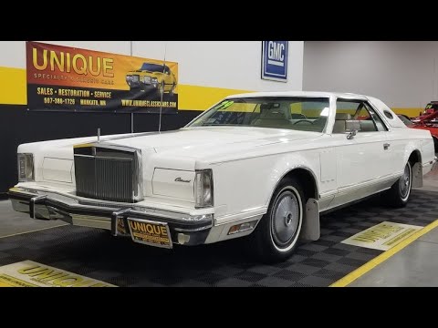 1979 Lincoln Continental Mk V | For Sale $14,900