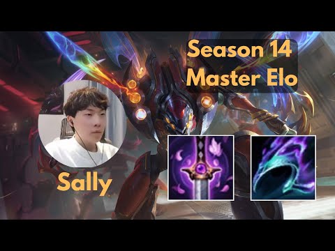 (ENG SUB) Rank 1 CN Sally Kha Zix vs Rumble - Super Server Master Elo #rank1