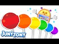 Colorful Candy Vending Machine Color Songs For Kids Preschool Songs JunyTony