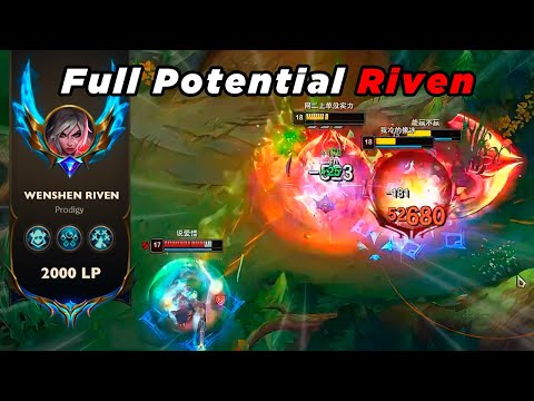 Wenshen Unlocks Riven's 99.9% Potential