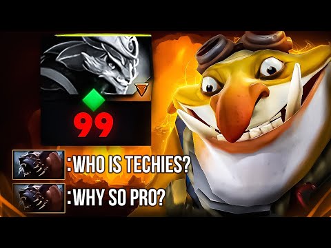 We beat a 10k mid laner with Techies! My Last game before 7.33/8.0 New patch!