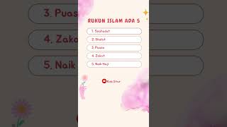 Download lagu RUKUN ISLAM - HAFALAN RUKUN ISLAM ADA 5 mp3