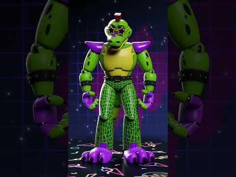 FNAF AR Edit | Shattered Security Breach Glamrock + Fanmade Animatronics