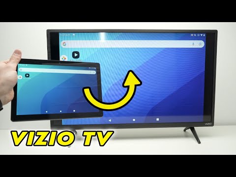 Vizio TV : How to Screen Mirror Using an Android Phone or Tablet