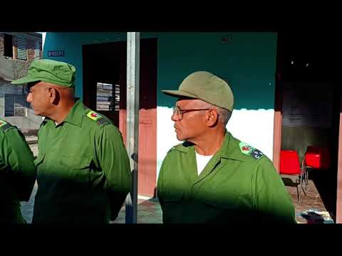 Palma Soriano reafirmó el compromiso con la Patria en la zona de defensa La Ceiba