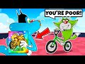 Roblox Oggy Pretended To Be Noob In Cycle OBBY With Jack