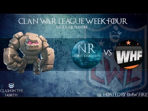 Clash of Clans | CWL Week 4 - North Remembers vs WHF