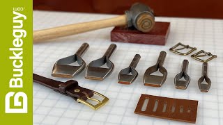 How To Install a Belt Buckle Using a Bag Punch