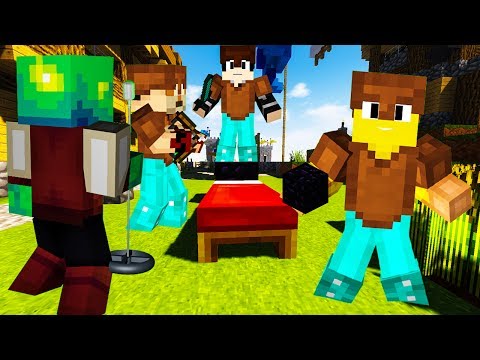 ŚPIEW JASIA DODAŁ MI SIŁ?! - BED WARS #9 /w JDabrowsky, Skkf & Smav