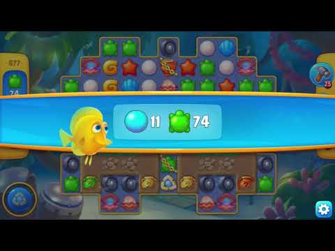 FISHDOM 🐠 Special Atlantis Cup 🐟 Stage 671 - 685 🐡