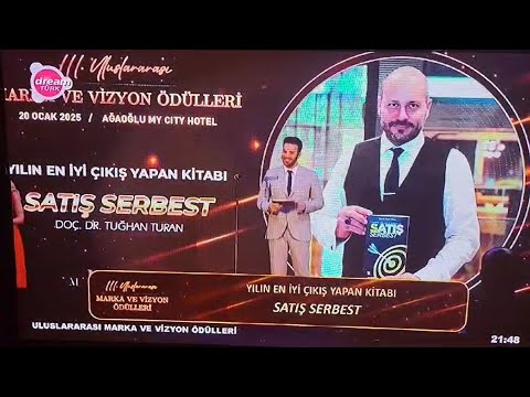 ULUSLARARASI MARKA VE VİZYON ÖDÜLLERİ / TUĞHAN TURAN (TAKDİM) DREAM TURK TV YAYINI KESİTİ...