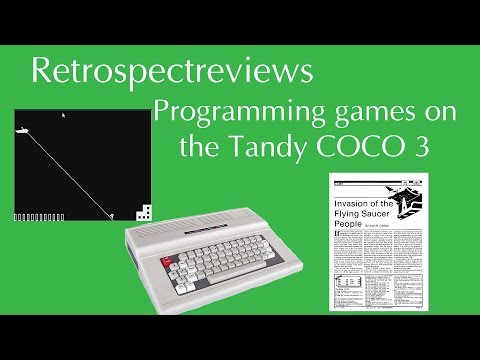 Tandy COCO 3 Game Programming - Retrospectreviews