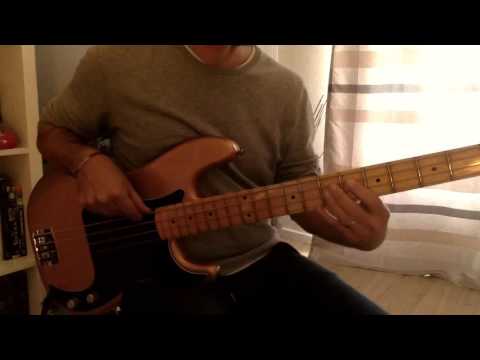 James Jamerson Bass Technique " Ain't no mountain high enough "