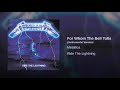 Metallica For Whom The Bell Tolls Instrumental Version