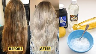 Hydrogen Peroxide and Baking Soda for Hair Lightening Without Bleach and Damage