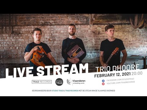 LIVE STREAM Studio Trad Session : Trio Dhoore