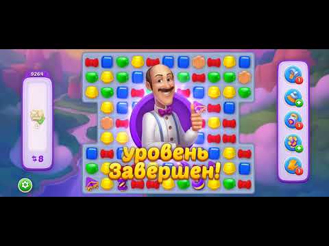 Playing Homescapes ASMR let's play ⏯️ hard level ✨🦄⭐ 9264 We are the champions:)