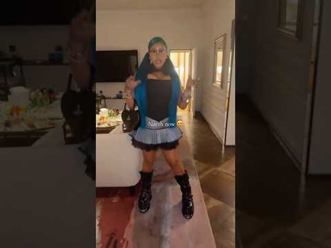 North West at 12 #kimkardashian #northwest #kardashians #beyonce #blueivy #viral