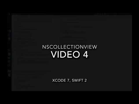 NSCollectionView Xcode 7 Swift 2 Video4
