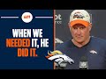 Nathaniel Hackett LIKES What He Saw In Russell Wilson in Broncos win over 49ers I CBS Sports HQ