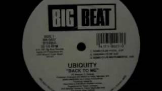 Ubiquity - Back To Me (Remix Club Vocal)