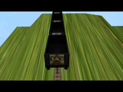Unusual Thomas and Friends Animation - Troublesome Trucks Go Very Fast Down an Epic Hill