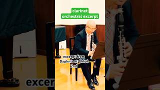 Download lagu Orchestral Excerpts #10 Ravel Daphnis et Chloé｜Ethereal Clarinet Excerpt ✨ #shorts mp3
