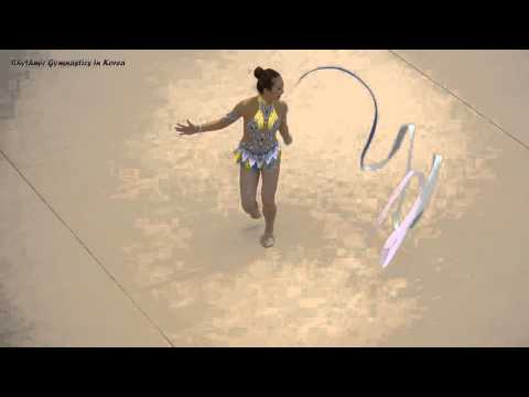 16.01.20_리듬체조 국가대표선발전.시니어 30_이다애. 리본7. 세종대4 [Daae LEE. Ribbon 7]