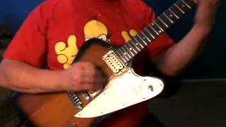 Video thumbnail for 1976 Gibson Bicentennial FireBird Guitar Demonstration & Review by Robert Baird