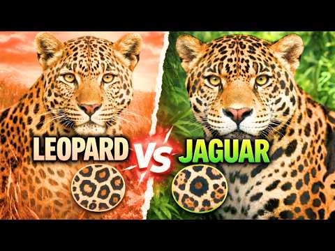 Leopard vs Jaguar: What's the Difference | Spots, Size, and Power