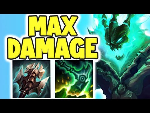 WTF! SUPPORT CHAMP IN TOP LANE = #1 DAMAGE?? THRESH SEASON 11 TOP GAMEPLAY! - League of Legends