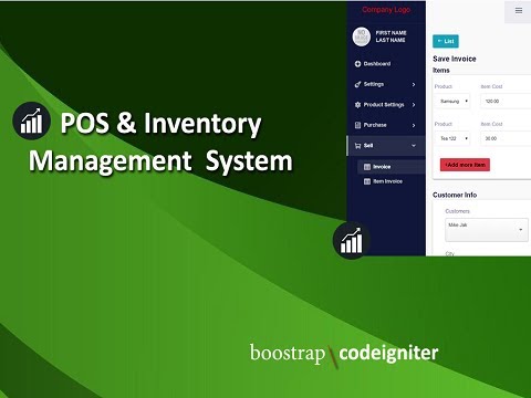 POS And Inventory Management System in PHP MySQL (Codeigniter) Source Code | Free Code| Download POS