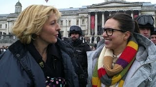 Ingrid Oliver (Osgood) & Jemma Redgrave (Kate Stewart)