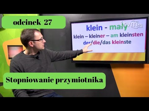 Niemiecki w parę minut 27 - stopniowanie przymiotnika - gerlic.pl