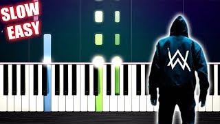 K-391 &amp; Alan Walker - Ignite - SLOW EASY Piano Tutorial by PlutaX