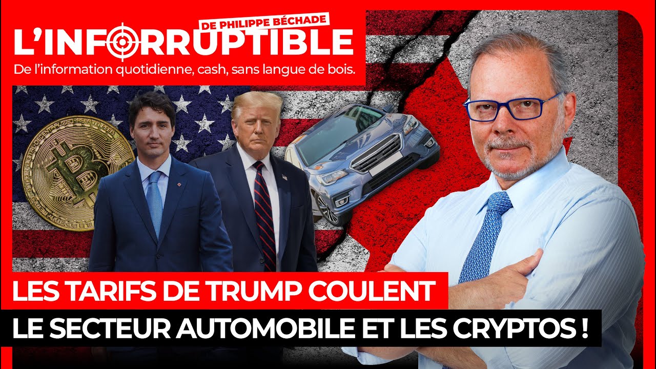 Les tarifs de Trump coulent le secteur automobile et les cryptos !