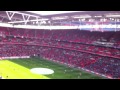 Everton Fans Singing Grand Old Team at Wembley 2012