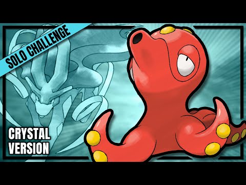 Octillery Solo Run - Pokemon Crystal - The most forgotten gen 2 Pokemon...