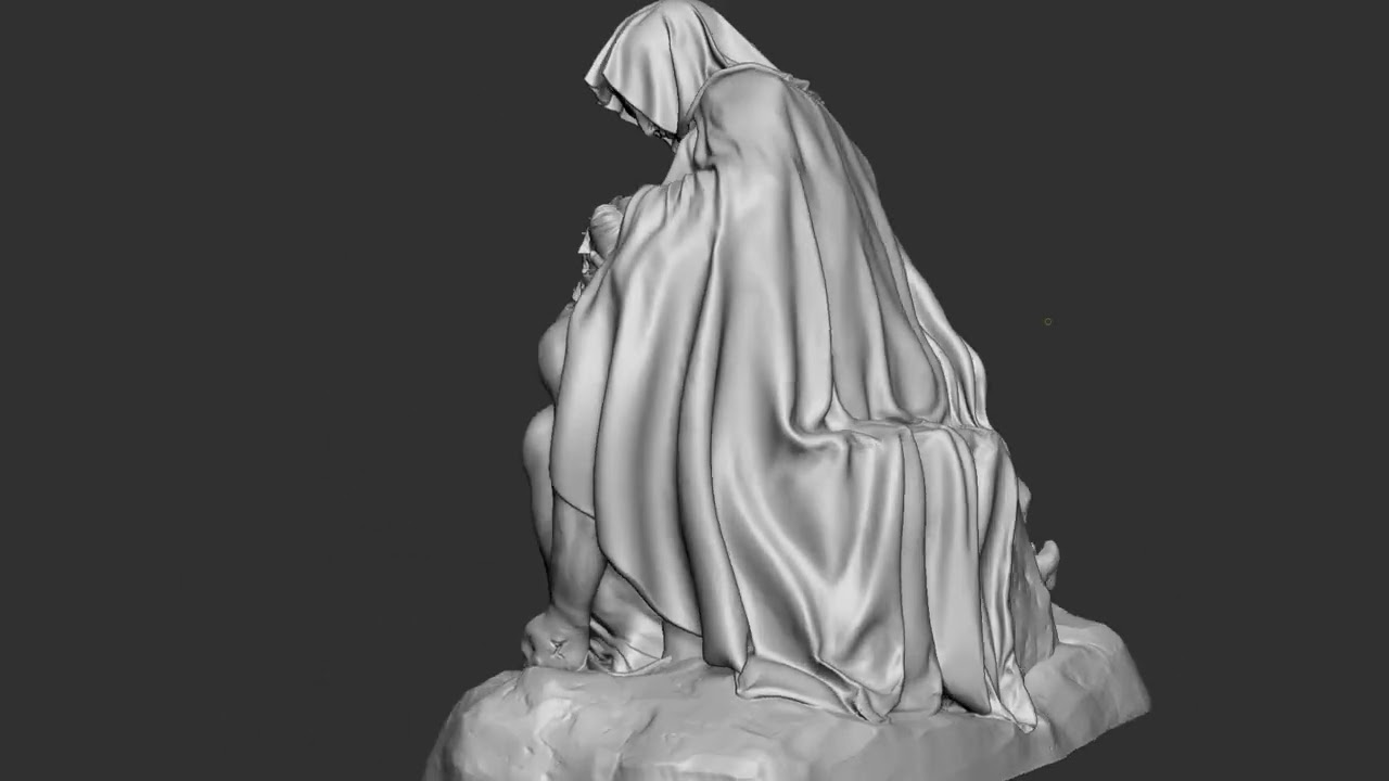 Jesus Sculpture 09 3D Print Model