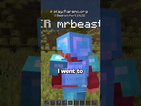 I trolled MRBEAST on my Minecraft Server! 😳