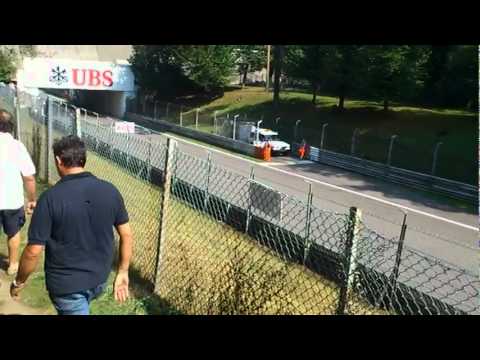 200mph+ @ F1 in Monza 2011
