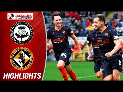 FC Partick Thistle Glasgow 1-2 FC Dundee United 